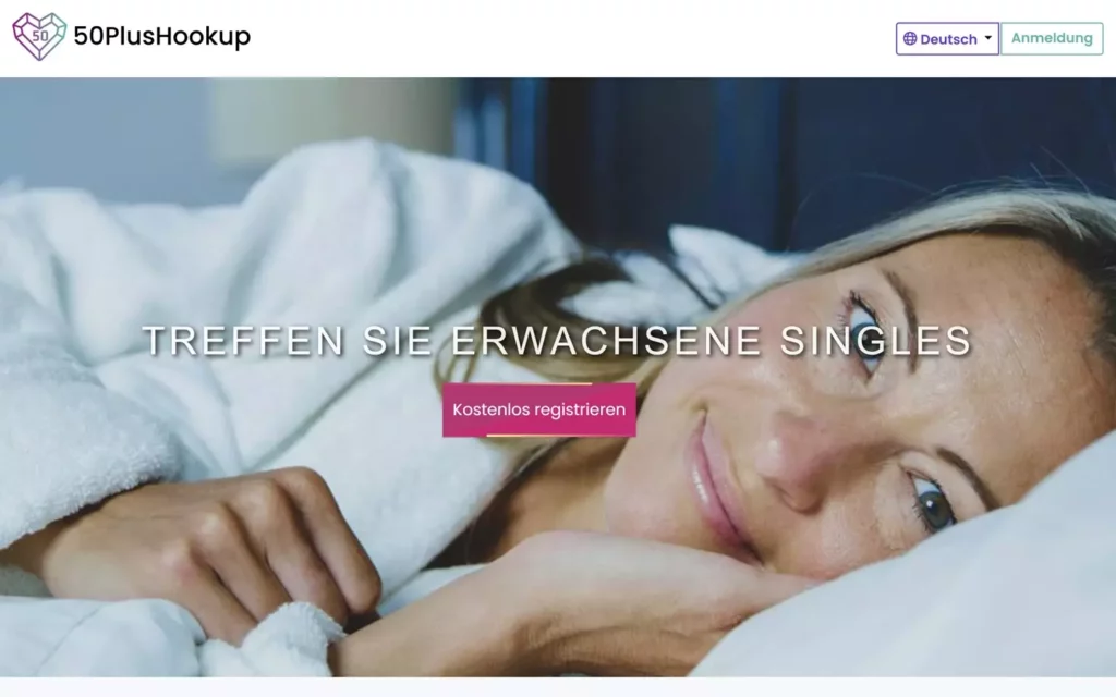 Testbericht 50PlusHookUp.com Erfahrung