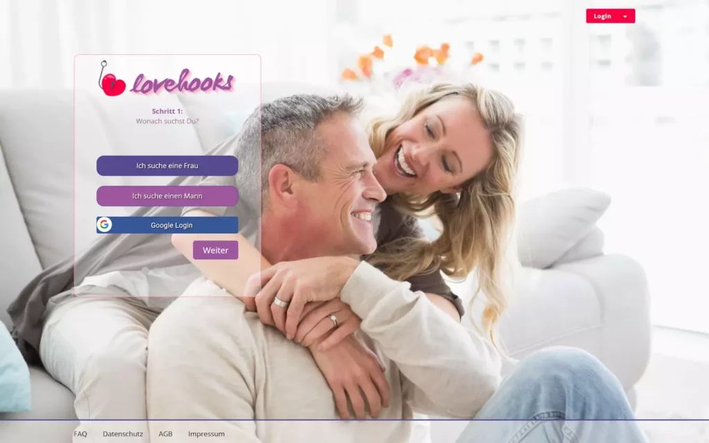 Testbericht LoveHooks.net Startseite