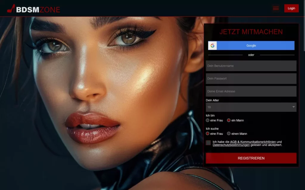 BDSMZone.com Startseite