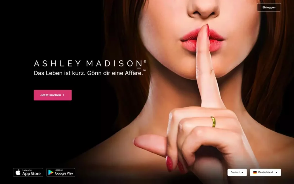 Ashley Madison Startseite