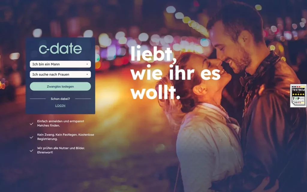 C-Date Startseite