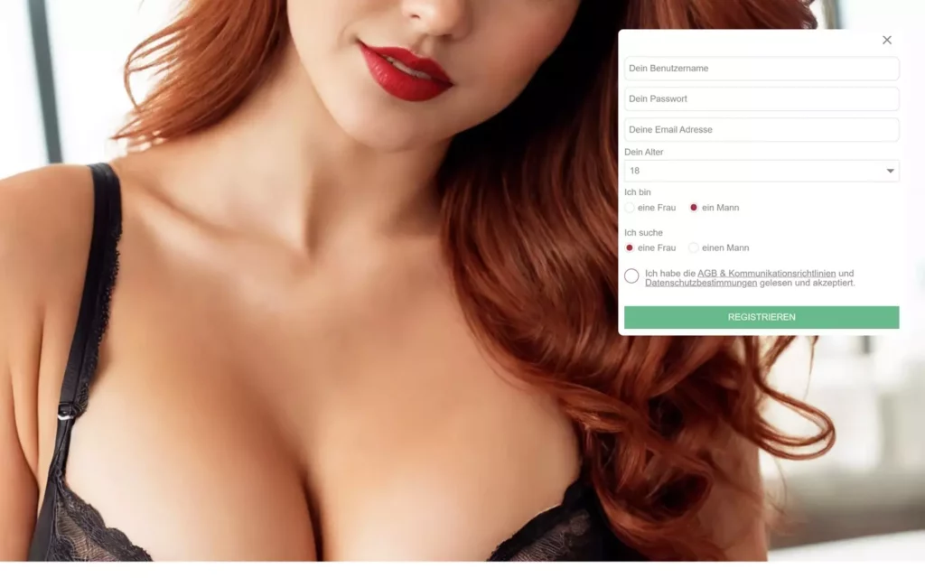 TitFinder.com Screenshot - Anmeldung