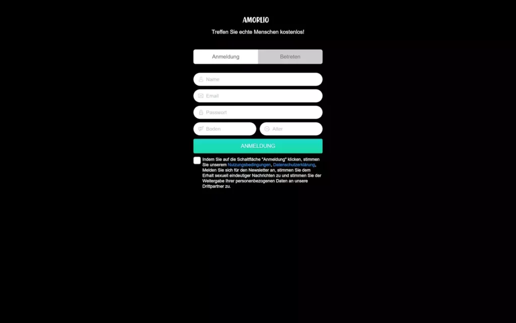 Amorlio.com Startseite