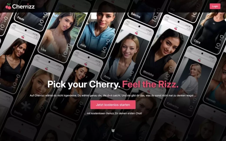Cherrizz.com Startseite