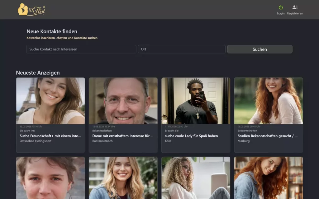 xxFlirt.de Startseite