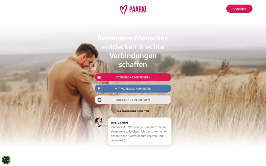 Paario.de Startseite