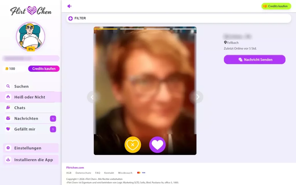 flirtchen.com Game