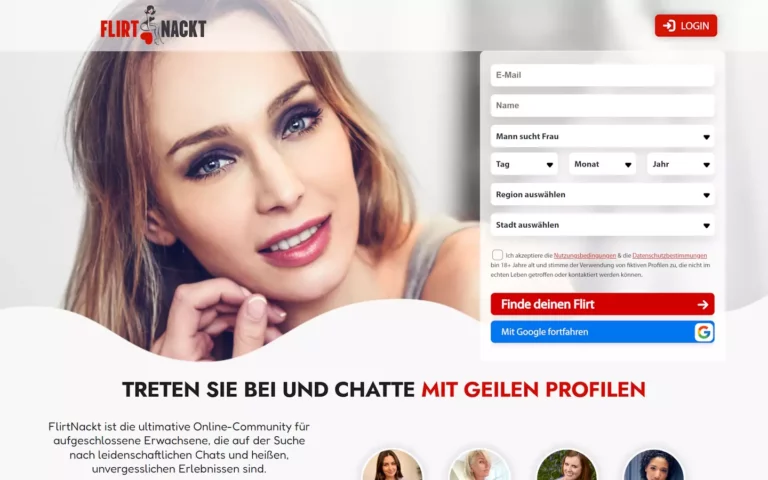 flirtnackt.com Startseite