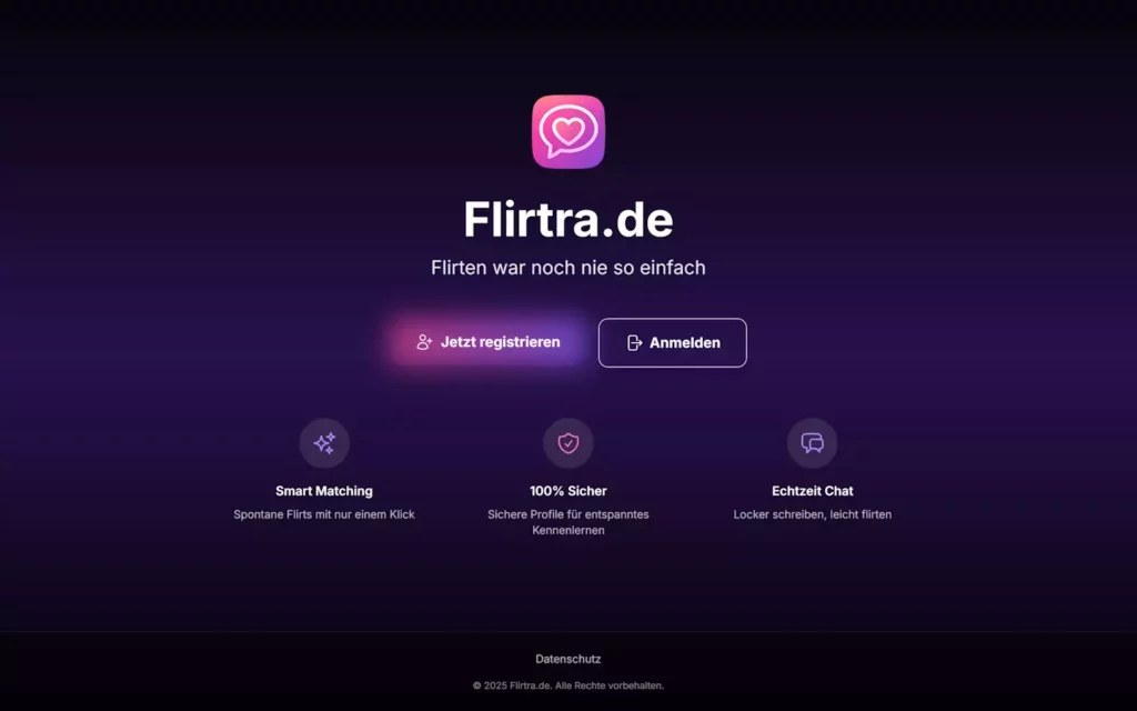 flirtra.de Startseite