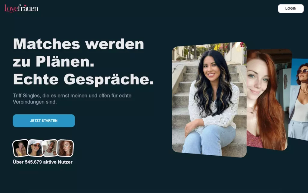 LoveFrauen.com Startseite