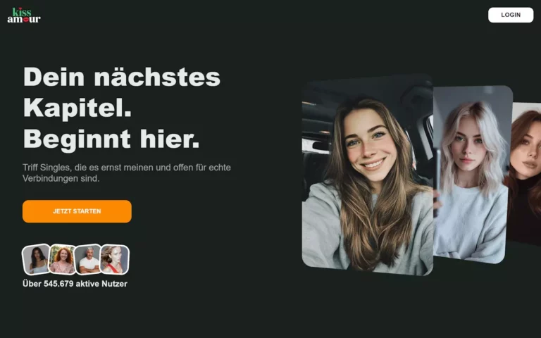 Kissamour.com Startseite (1)